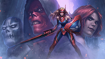 Red Skull Marvel Future Fight HD wallpaper