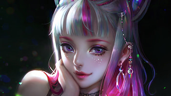 Anime Fantasy Girl, fantasy-girls, anime, artist, artwork, digital-art HD wallpaper