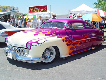 flames, cool, awecome, car HD wallpaper