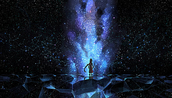 Dark Anime Scenery As HD wallpaper