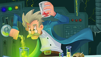 Mad Scientist Laboratory, scientist, laboratory, artist, artwork, art, digital-art, ai, artstation HD wallpaper