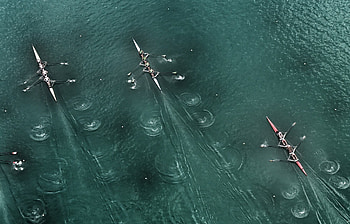 Rowing , Christopher Peltier HD wallpaper