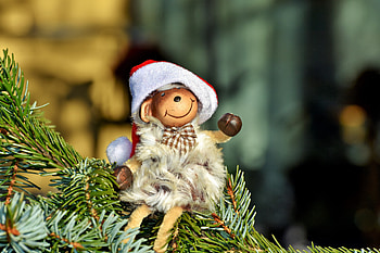 Holidays, New Year, Toy, Fir, Spruce, Monkey HD wallpaper