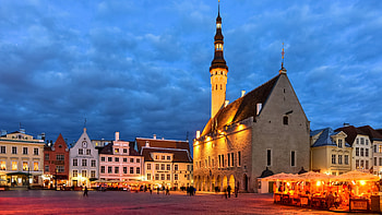 Tallinn Town Hall, Estonian pride, Cultural hall, Magnificent architecture HD wallpaper