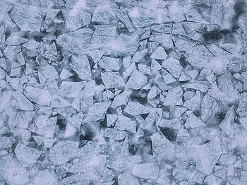 Nature, Ice, Cracks, Crack, Ice Floes, Shards, Smithereens HD wallpaper