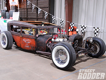 Rustic Roadster, 1929, Hotrod, Classic, Ford HD wallpaper