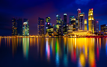 Marina Bay Singapore, 2016, Bay, singapore, Marina HD wallpaper