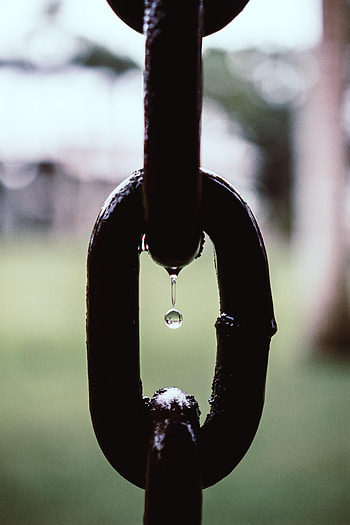 Macro, Miscellanea, Miscellaneous, Drop, Links, Purpose HD phone wallpaper