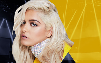 Bebe Rexha, Fan art, American celebrity, High quality HD wallpaper
