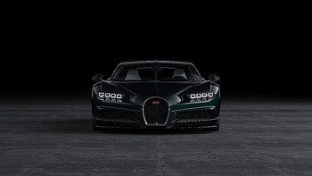 Striking Green Bugatti Chiron, bugatti-chiron, cars, 2023-cars HD wallpaper