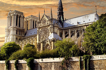 Notre Dame, Paris, city, building, church, riverside, isle HD wallpaper