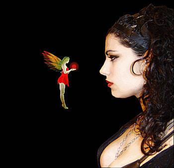 do_you_believe_in_magic, fairy, wings, lady, magic HD wallpaper