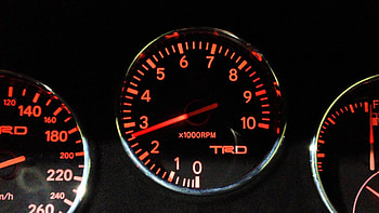 TRD Tachometer Toyota Supra 1994 HD wallpaper