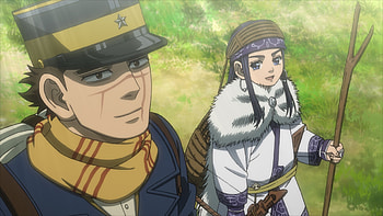Golden Kamuy - Asirpa and Sugimoto Adventure Background, Anime, Golden Kamuy, Asirpa (Golden Kamuy), Sugimoto Saichi HD wallpaper