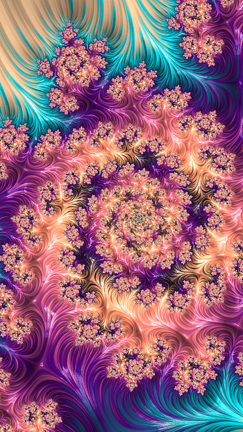 Trippy Psychedelic Fractal Art, trippy, psychedelic, hippie, colorful, Abstract, fractal HD phone wallpaper