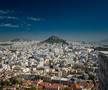 Cities, City, Building, View From Above, Greece, Athens, Europe HD wallpaper