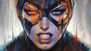 Art Catwoman, catwoman, superheroes, artwork, digital-art HD wallpaper