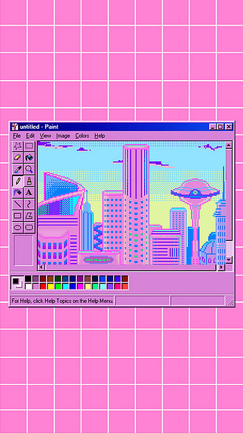 Pixel art grid, aesthetic, pink, edit, kawaii, tumblr, cute HD phone wallpaper