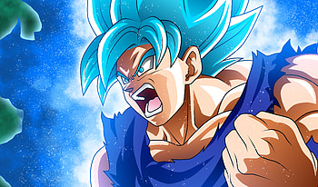Super saiyan, goku, dragon ball super, anime HD wallpaper