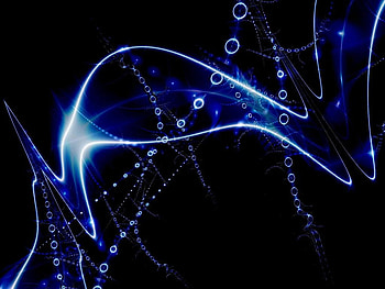 Abstract Blue, blue, abstract, perspective, shades, textures, artistic HD wallpaper