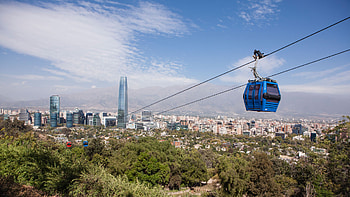 Capital city of Chile, Santiago's charm, Urban exploration, Beyond city limits HD wallpaper