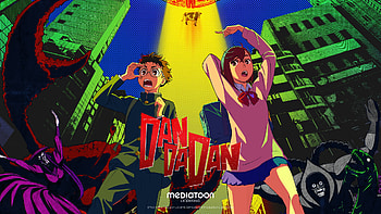 Ken Takakura and Momo Ayase, Anime, Dandadan, Momo Ayase, Ken Takakura HD wallpaper