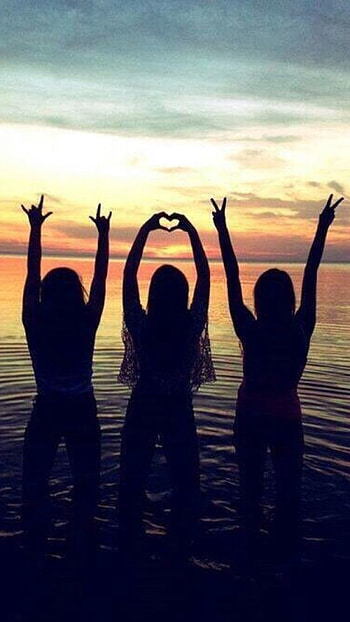 Friendship Group, Three Friends HD phone wallpaper