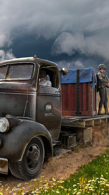 Pubg , Truck HD phone wallpaper