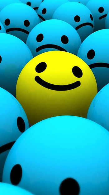 Emoji, Happy, Sad, Emojis HD phone wallpaper