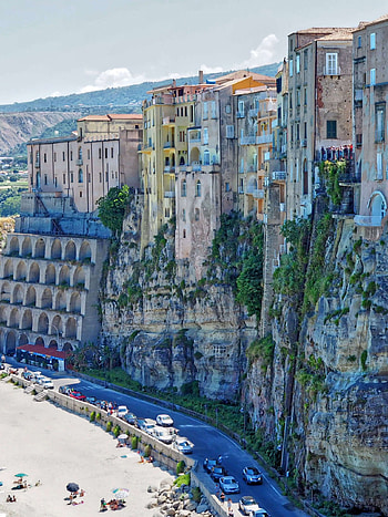 Italian town, Tropea , 2019 HD phone wallpaper