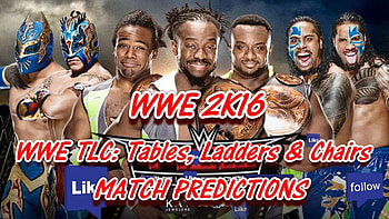 WWE TLC 2015: Tag Team Titles The New Day vs. The Usos vs. The Lucha Dragons (Predictions) WWE16 - YouTube HD wallpaper