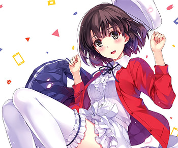 Katou Megumi, Katou, girl, anime, Megumi HD wallpaper
