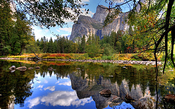 Landscape, Rivers, Mountains HD wallpaper