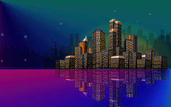 Buildings Minimal , minimalism, minimalist, buildings, artist, artwork, digital-art HD wallpaper