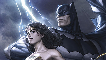 Bat Man And Wonder Woman, batman, wonder-woman, superheroes, artwork, artist, artstation HD wallpaper