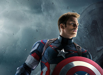 Captain America's shield, Chris Evans HD wallpaper