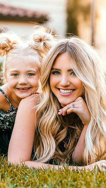 I Love Mom, Girl HD phone wallpaper