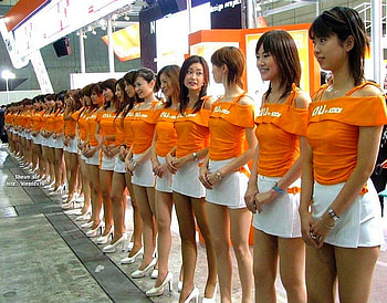 Girls in Row, cool HD wallpaper