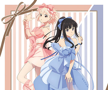 Chisato and Takina, Anime, Lycoris Recoil, Chisato Nishikigi, Takina Inoue HD wallpaper