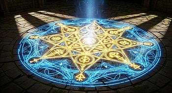 Mystical Arcane Circle – Magical Mandala, arcane circle, magic circle HD wallpaper