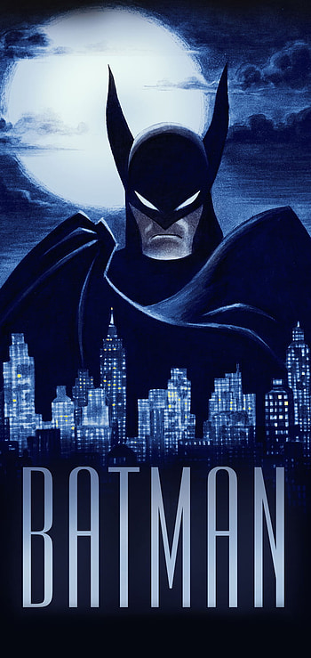moon, night, Batman, TV Show HD phone wallpaper