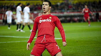 Preview cristiano ronaldo, real madrid, viva ronaldo, bwin, ball, real HD wallpaper