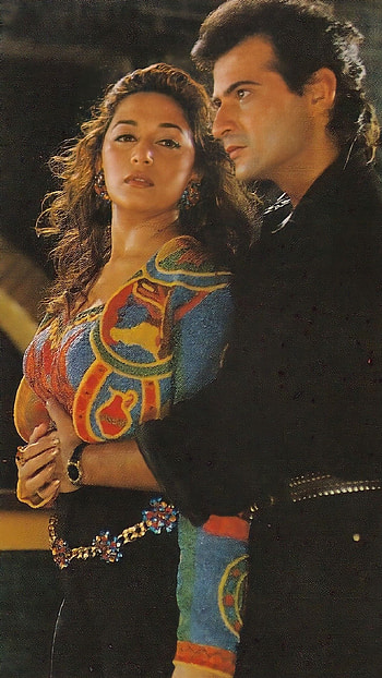 Raja, bollywood movie, madhuri dixit, sanjay kapoor HD phone wallpaper