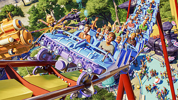 Exciting Roller Coaster Adventures in Planet Coaster 2 -, video game, Planet Coaster 2, roller coaster HD wallpaper