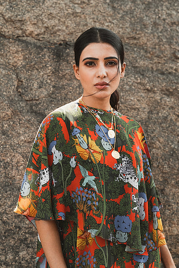 Samantha Akkineni, Telugu actress, face HD phone wallpaper