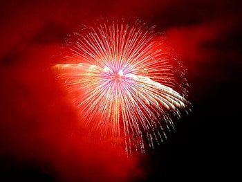 Magical Display, night, fireworks, sky, display, china HD wallpaper
