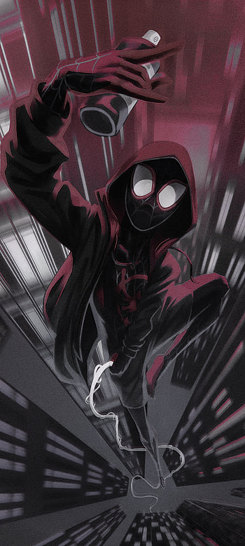 Spiderman miles morale, spiderman milesmorales HD phone wallpaper