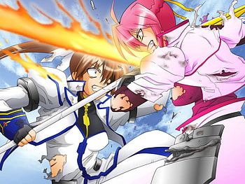 mahou shoujo lyrical nanoha mahou shoujo lyrical nanoha as signum takamachi nanoha, mahou-shoujo-lyrical-nanoha-mahou-shoujo-lyrical-nanoha-as-signu, takamachi-nanoha HD wallpaper