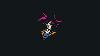 Goku Dragon Ball, goku, dragon-ball, anime, dark, black, minimalism, minimalist, artist, artwork, digital-art, artstation HD wallpaper