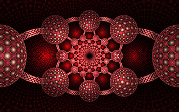 Abstract, Patterns, Circles, Lines, Shadow HD wallpaper